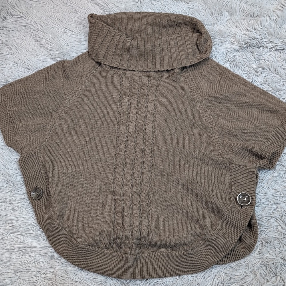The Limited Sweater Womens‎ L Green Soft Cozy Comfort Casual Preppy Turtleneck
